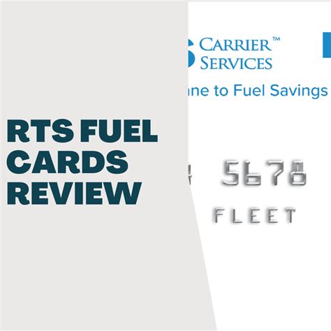 rts smart card|rts carrier fuel card.